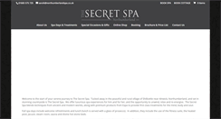 Desktop Screenshot of northumberlandspa.co.uk